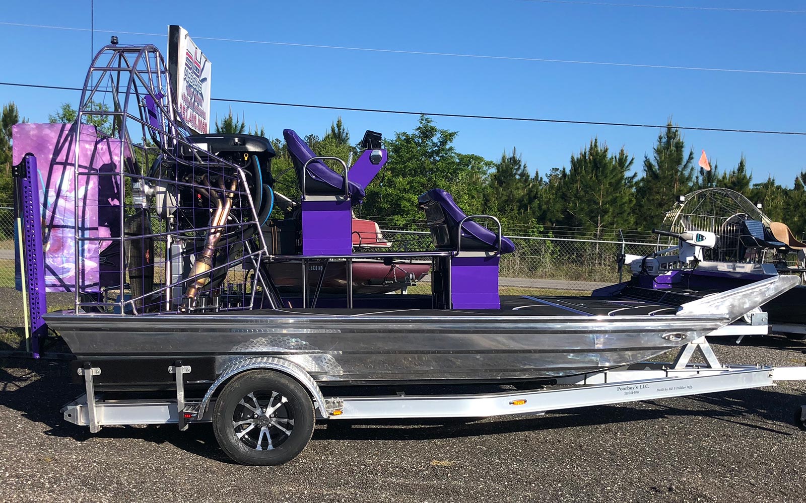 Custom 15x8 Airboat by PB Airboats